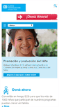 Mobile Screenshot of aldeasinfantiles.org.ar