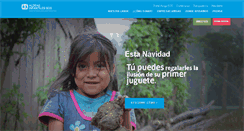 Desktop Screenshot of aldeasinfantiles.org.mx